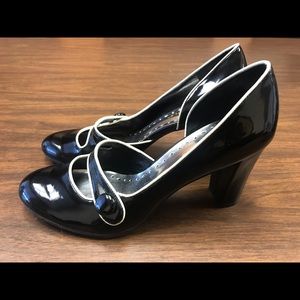 BCBG black heels